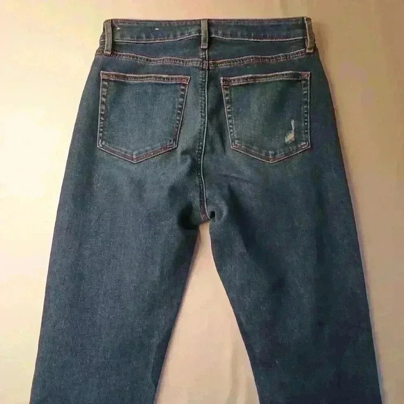Loft Brand Denim Jeans Size 27/4 The Curvy Skinny High Rise Medium Wash. - Picture 6 of 11